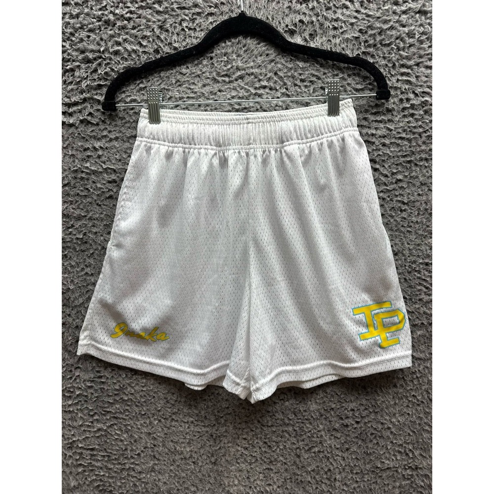 Inaka Power Mesh Workout Shorts White  Womens Size S / M‎